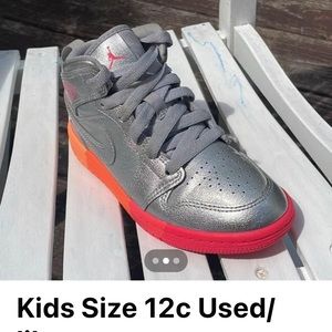 Kids size 12c Jordan’s